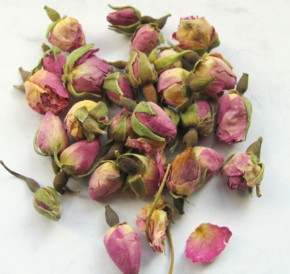 Rosenknospen rosa ganz    50g